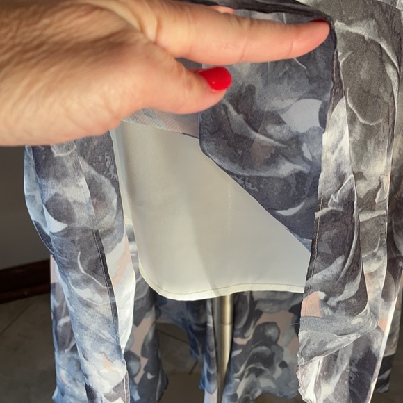 NWT ALI & JAY spaghetti straps,  high low, fit & flare sundress. Dressy, casual - Picture 4 of 15